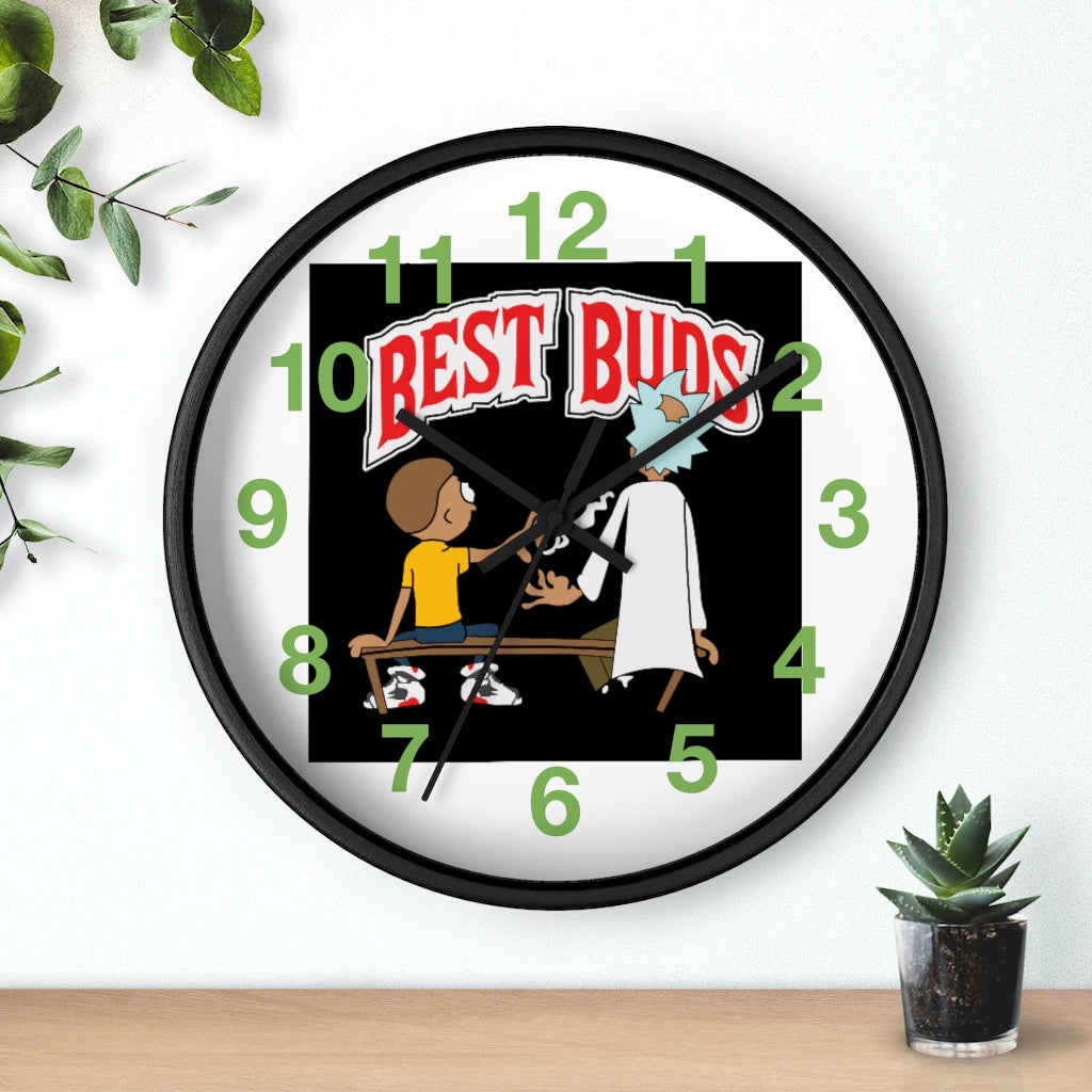 BEST BUDS Wall clock