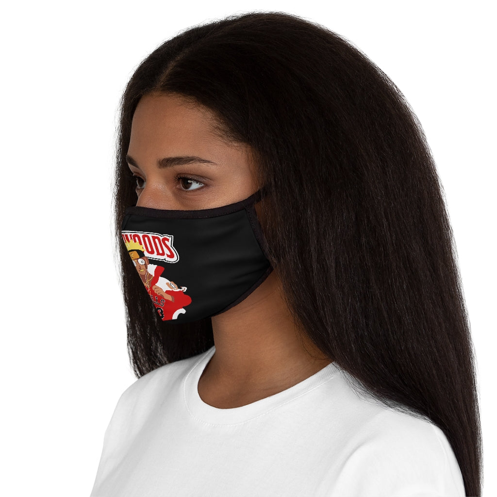 CHI-TOWN BACKWOOD Fitted Polyester Face Mask