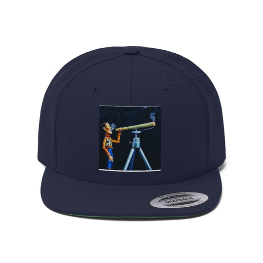 MIDNIGHT STARZZ Unisex Flat Bill Hat