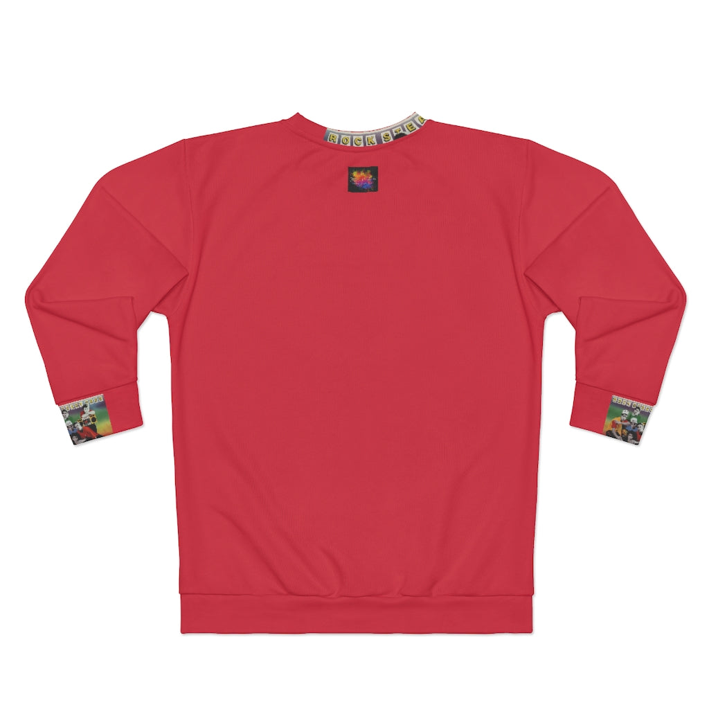 ROCK STEADY RED CLASSIC  ..  AOP Unisex Sweatshirt