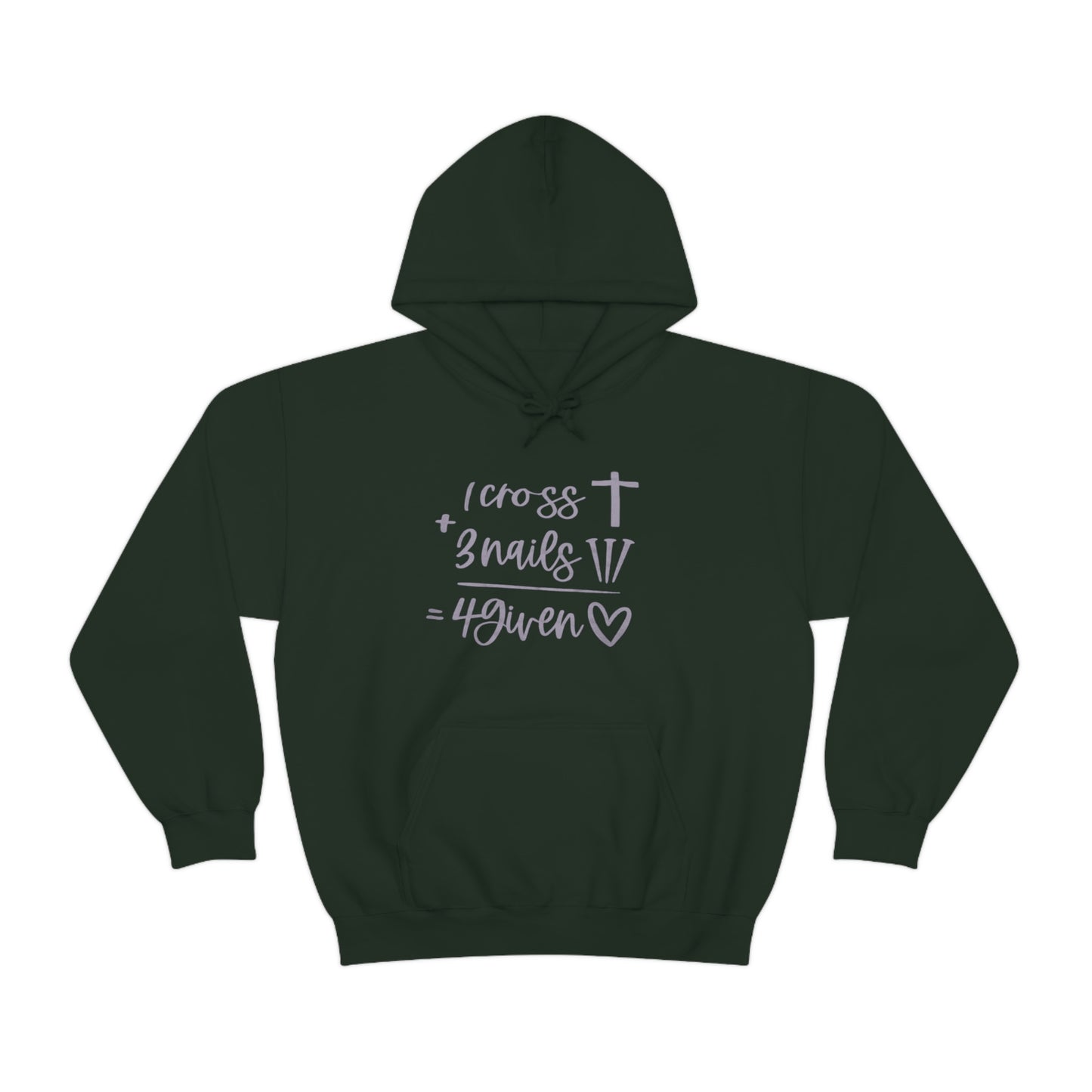 1 Cross Unisex Heavy Blend™ Hooded Sweatshirt