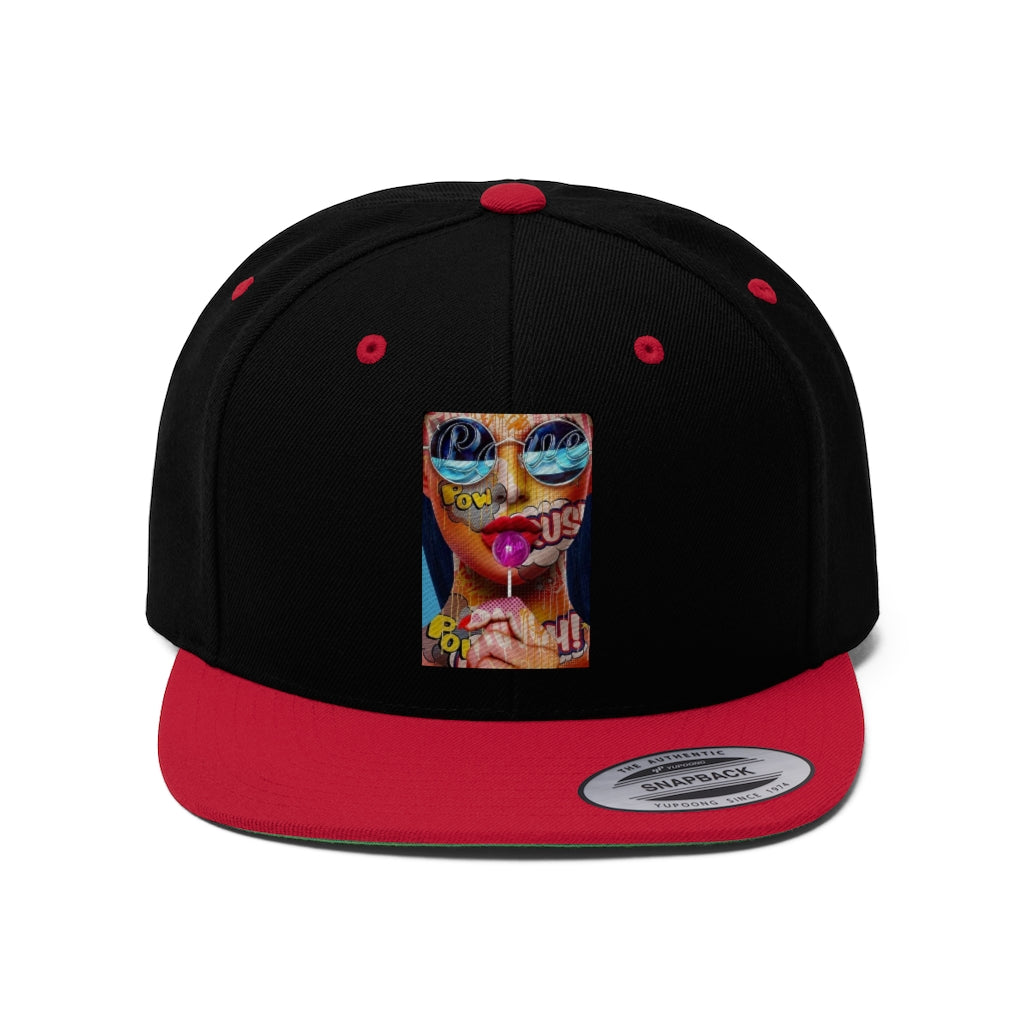 RETRO POP THROWBACK Unisex Flat Bill Hat