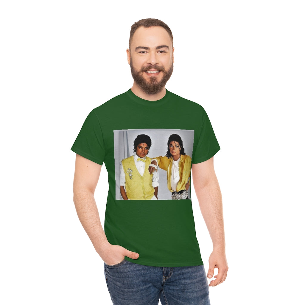 Michael meets MJ Unisex Heavy Cotton Tee