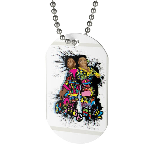 BIZ & KANE THROWBACK  .. Dog Tag