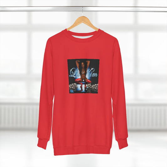 SUPER K (Red) AOP Unisex Sweatshirt