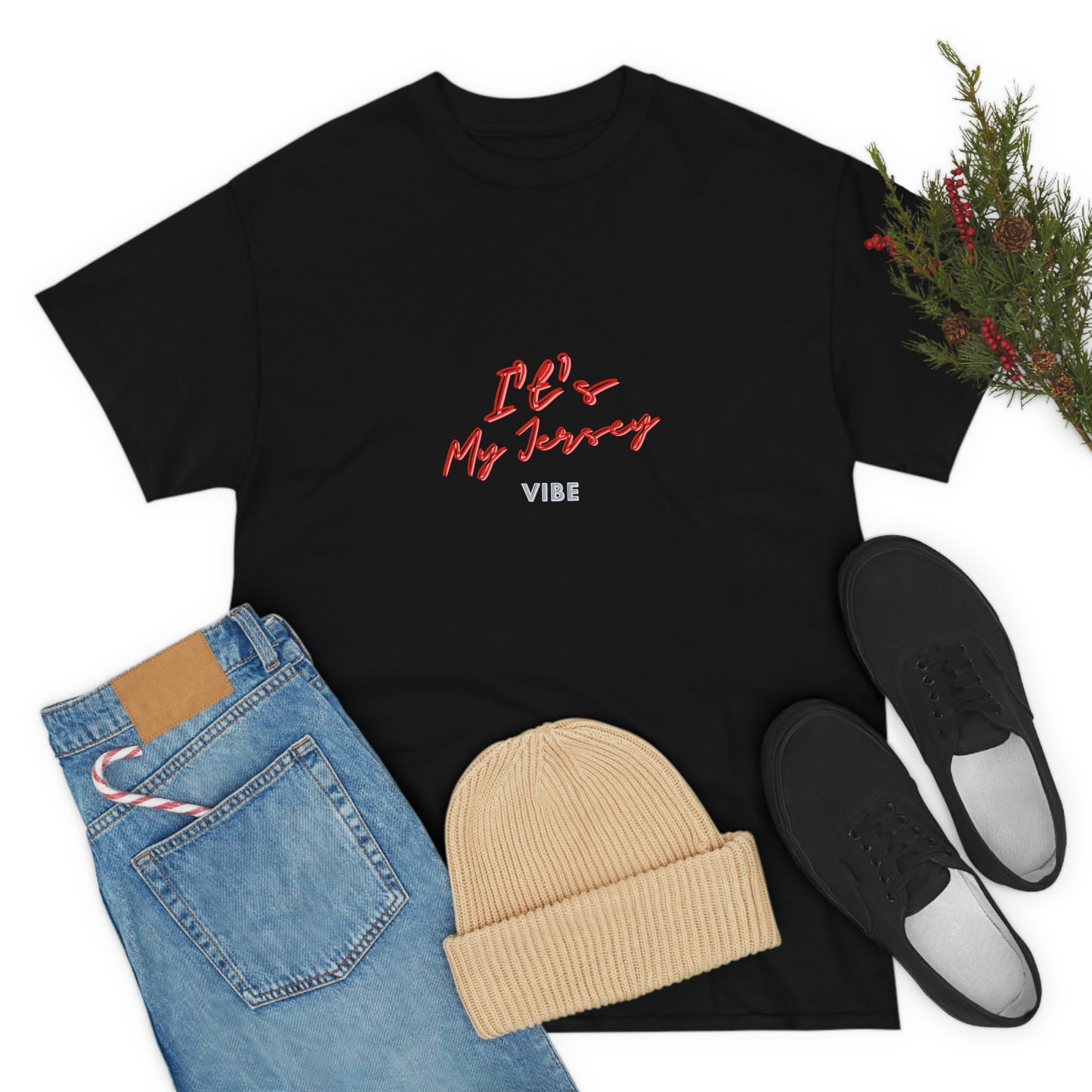 ITS MY JERSEY VIBE Unisex Heavy Cotton Tee