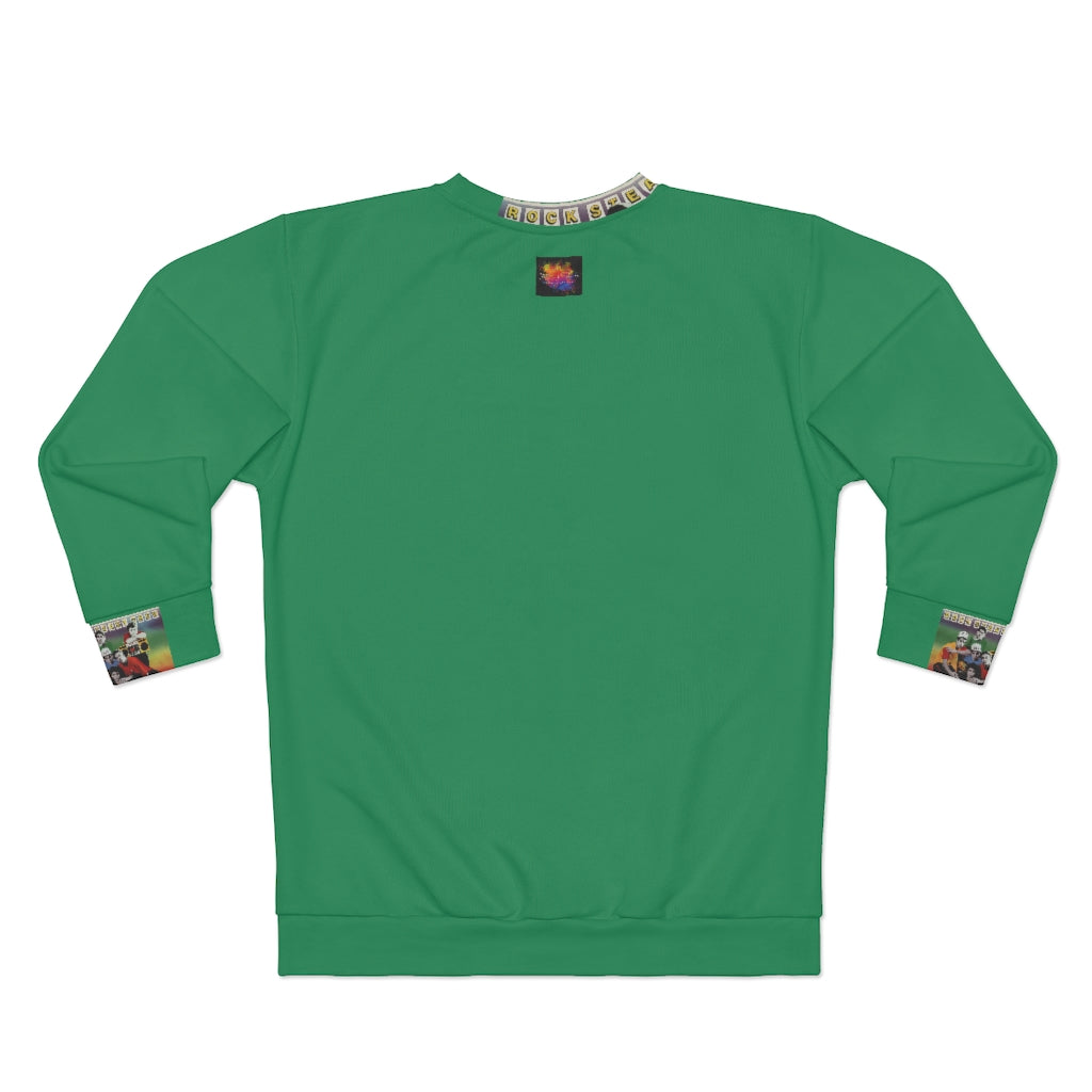 ROCK STEADY GREEN CLASSIC  ..  AOP Unisex Sweatshirt