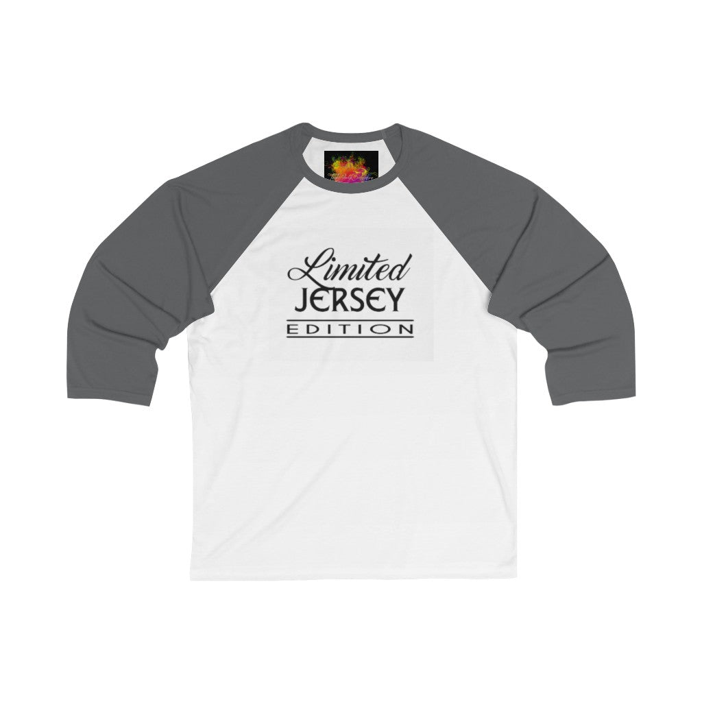 Throwback Style Limited Jersey Edition Unisex 3/4 Sleeve Baseball Tee