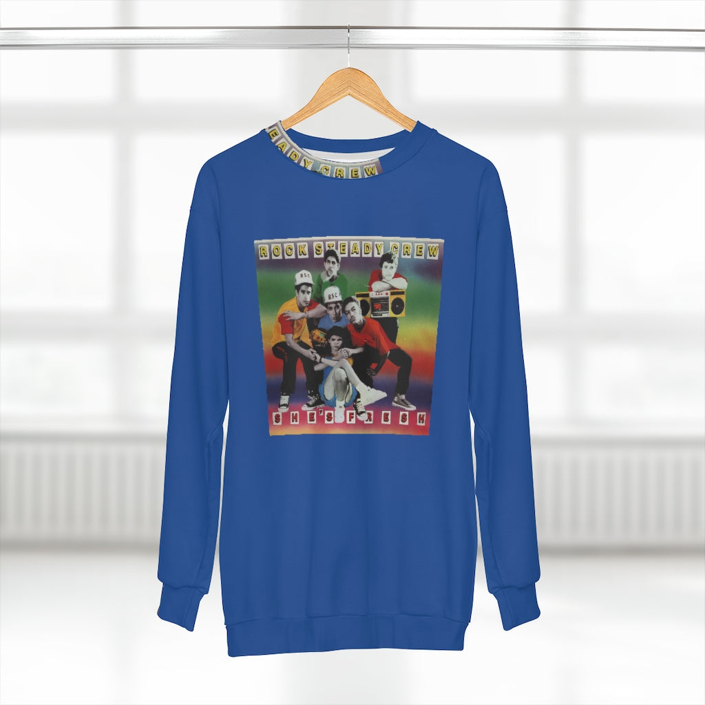 ROCK STEADY BLUE CLASSIC  ..  AOP Unisex Sweatshirt