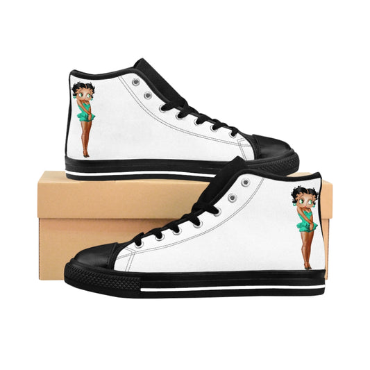 BROWN BETTY (WHITE) High-top Sneakers