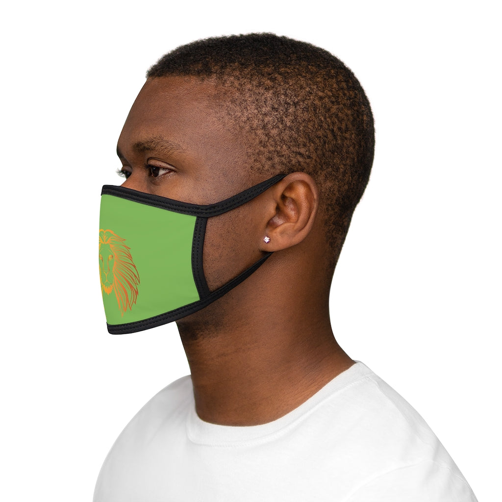 TRUE KING OF THE J'S  (GREEN)..  Fabric Face Mask