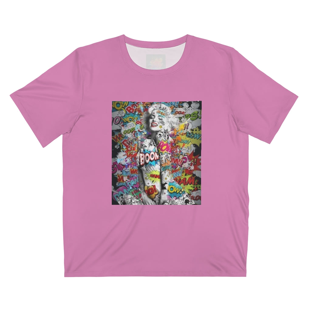 RETRO THROWBACK DIVA (PINK) .. All Over Print UNISEX T-Shirt