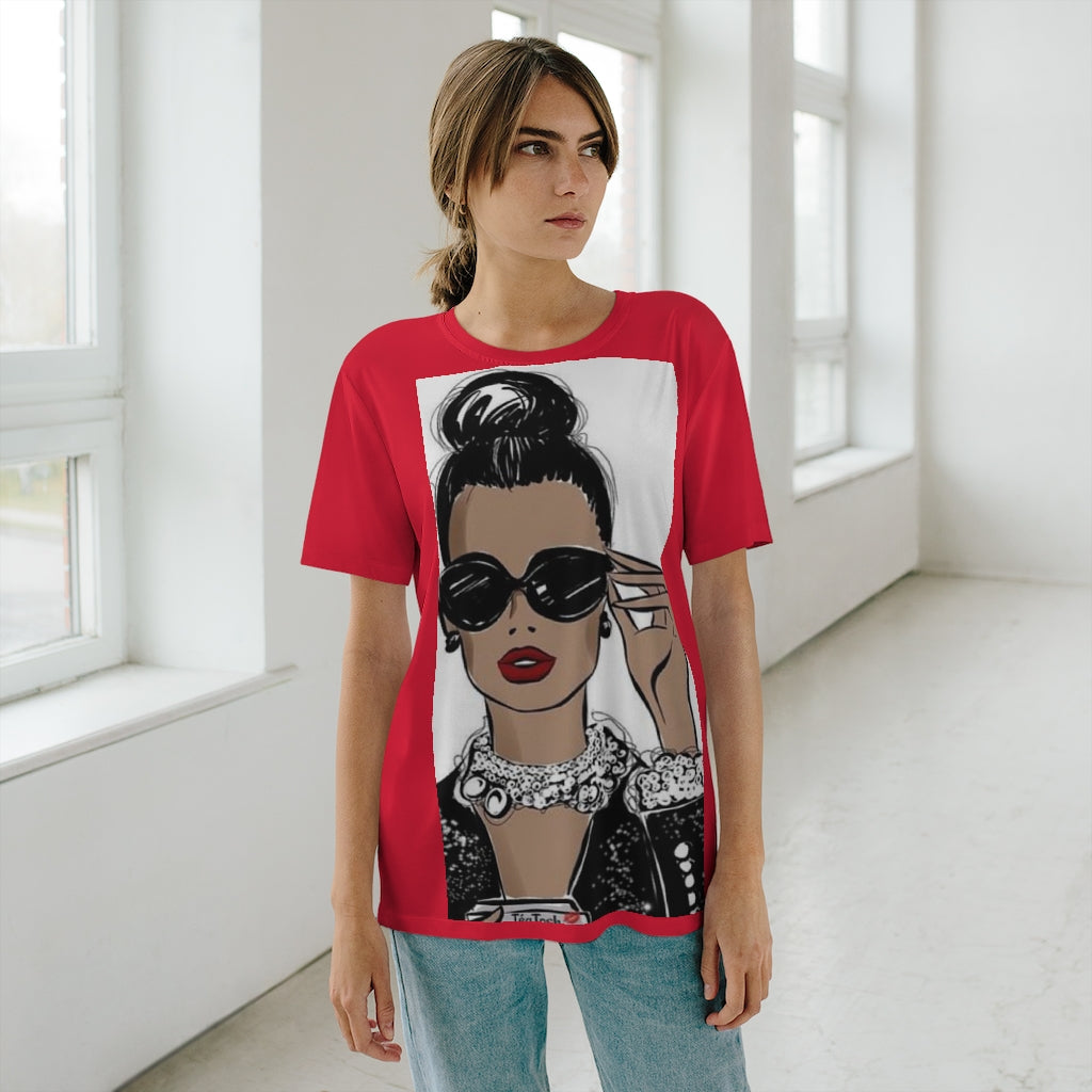 Oh You Said What Now?  (Red) .. All Over Print UNISEX T-Shirt