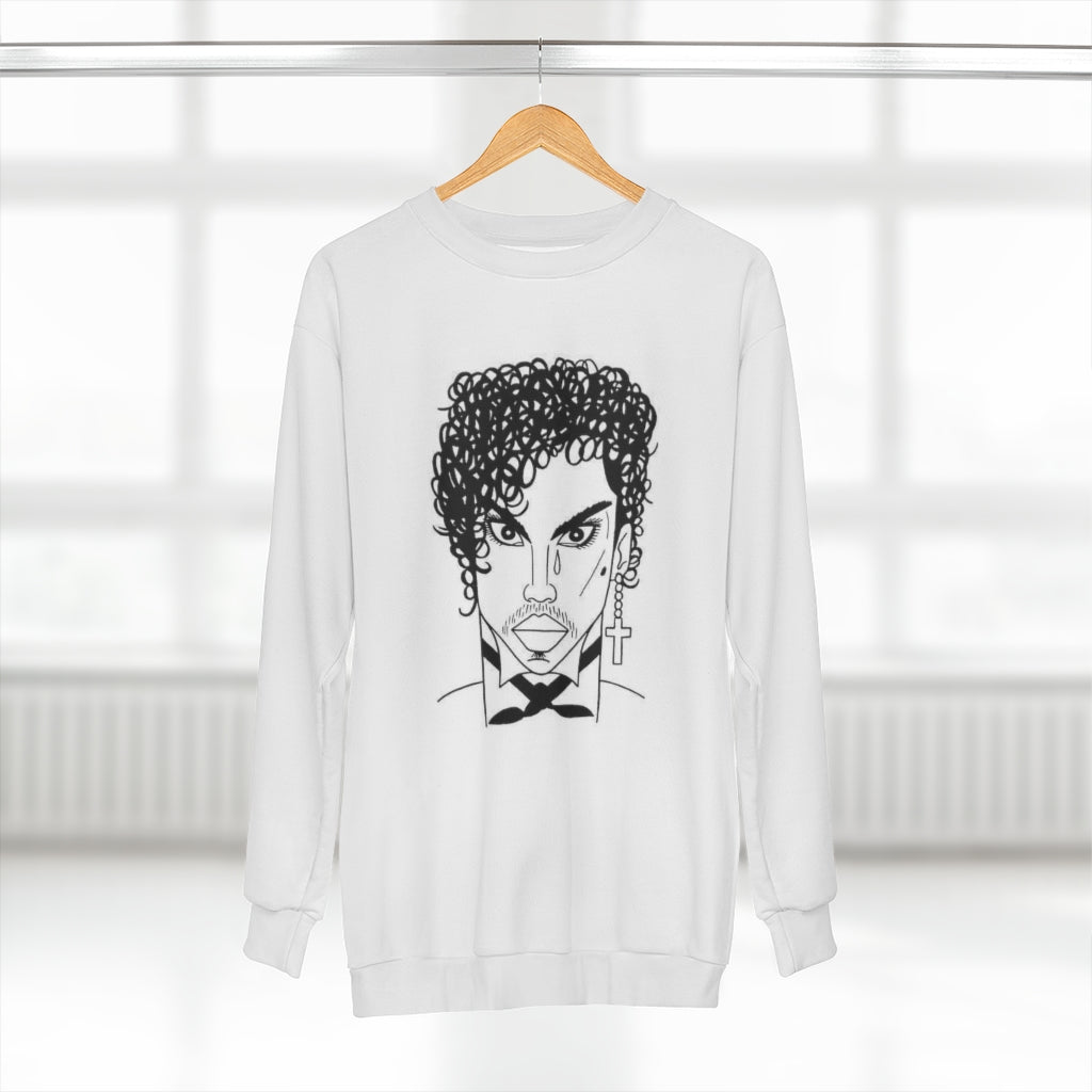 MR. ROGERS  (WHITE)  ..  AOP Unisex Sweatshirt