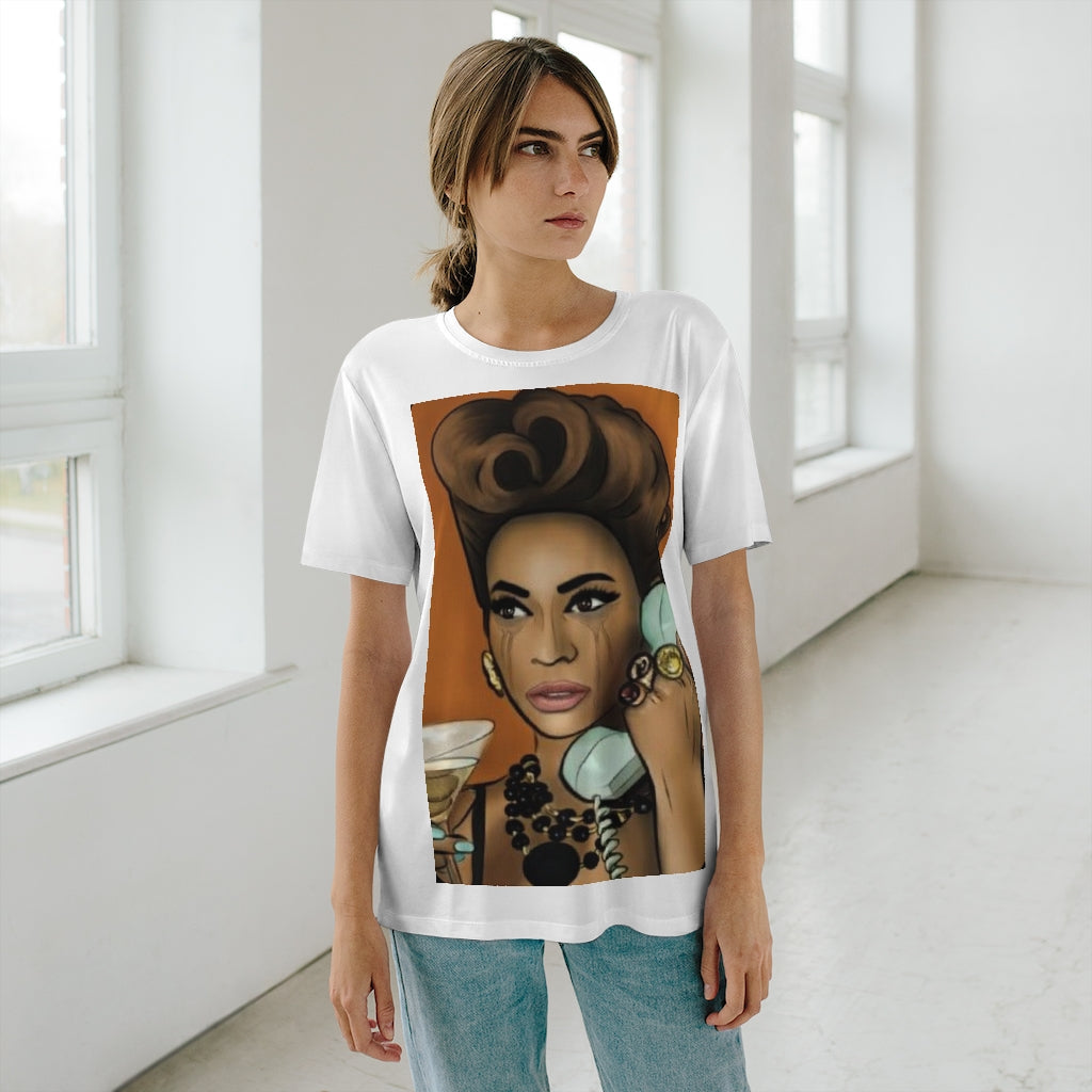 TELEPHONE B (ORIGINAL) .. All Over Print UNISEX T-Shirt