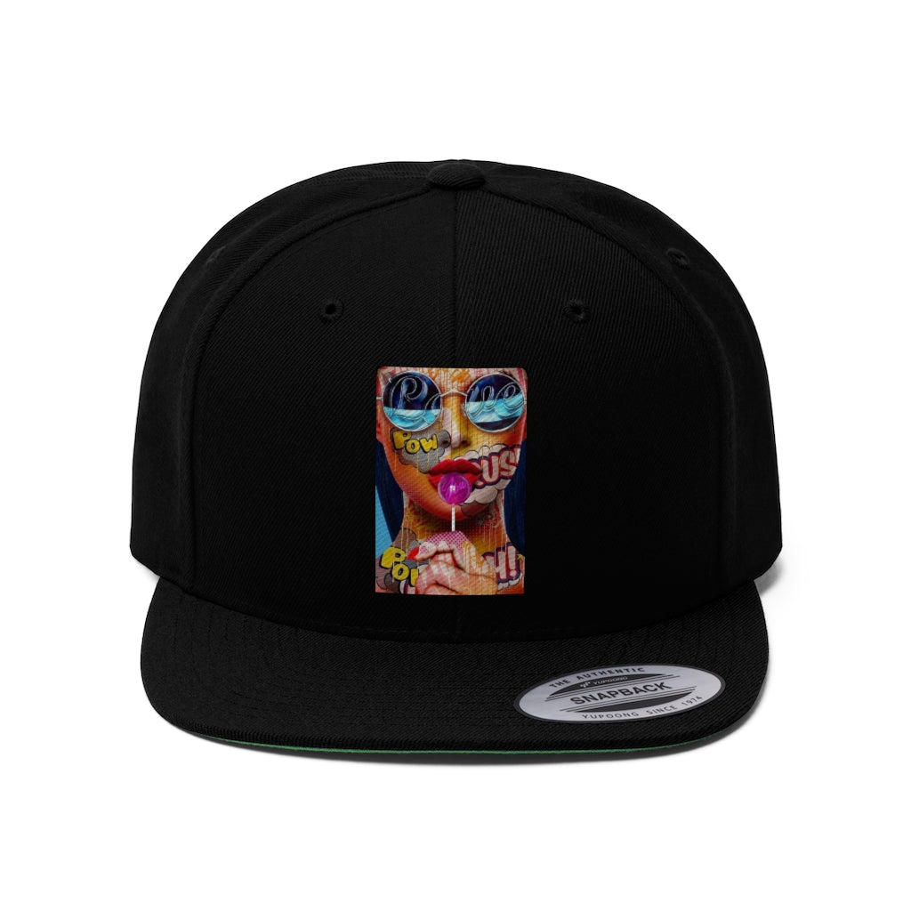 RETRO POP THROWBACK Unisex Flat Bill Hat