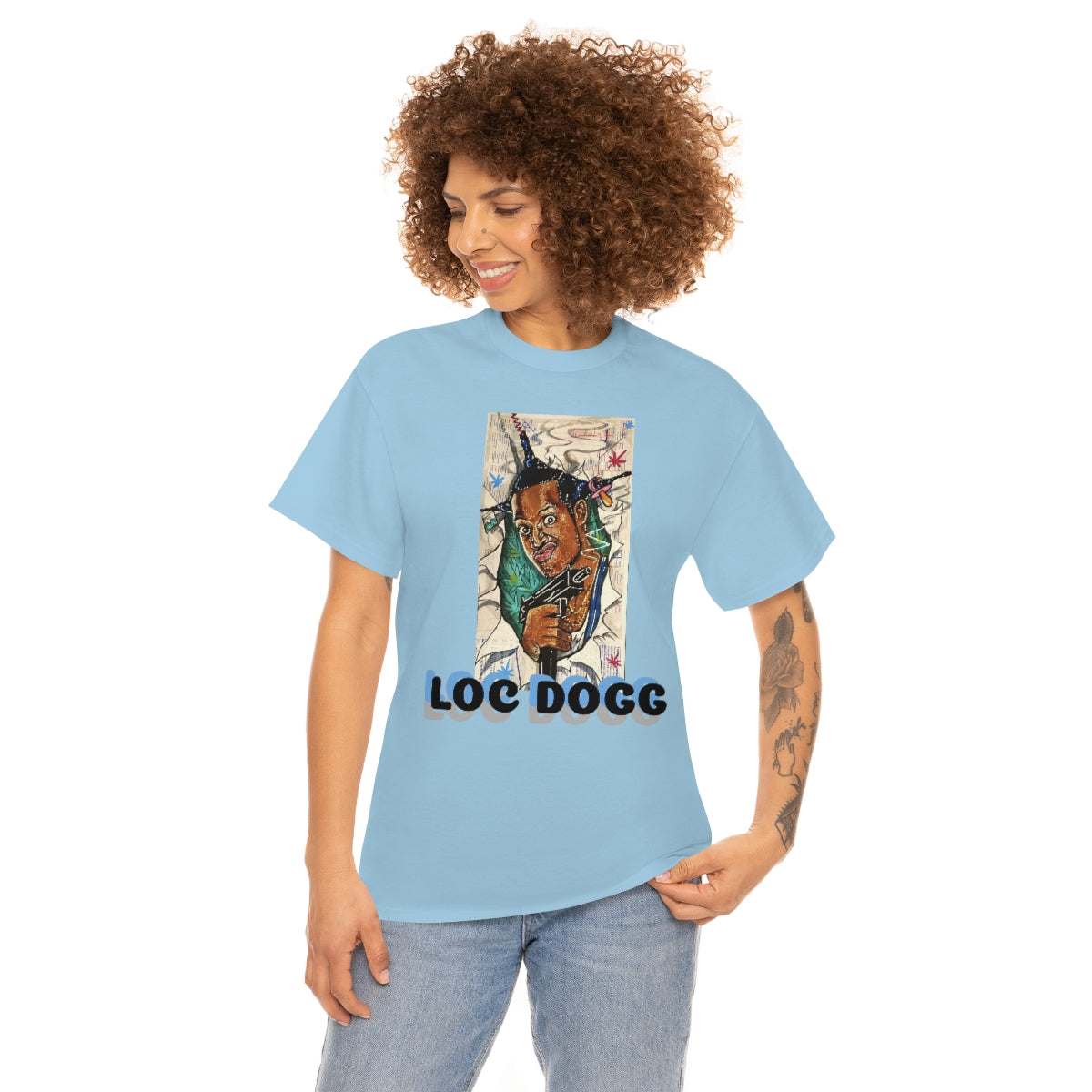 LOC DOGG Unisex Heavy Cotton Tee