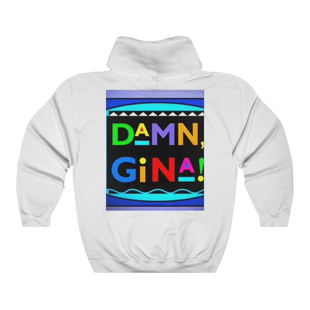 DAMN GINA .. Unisex Heavy Blend™ Hooded Sweatshirt