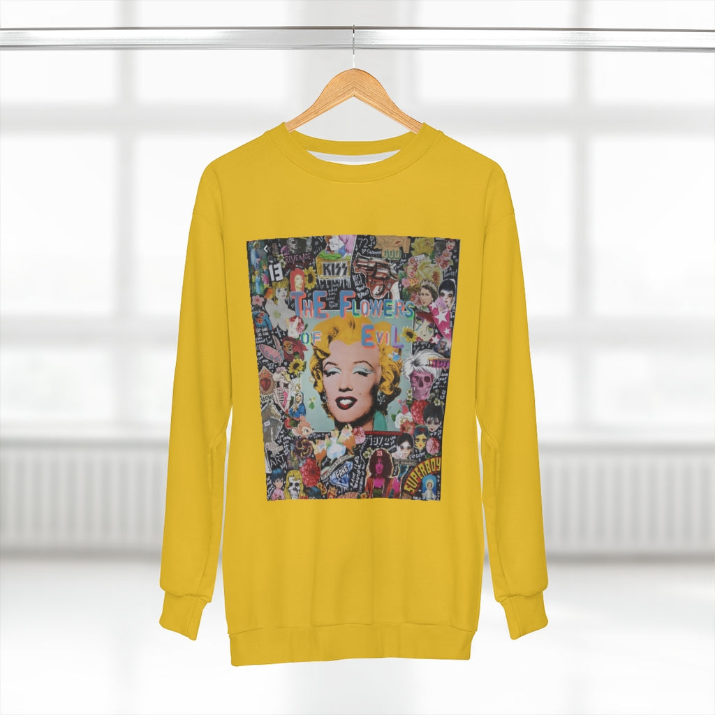 GOLDEN AGE THROWBACK (GOLD)  ..  AOP Unisex Sweatshirt