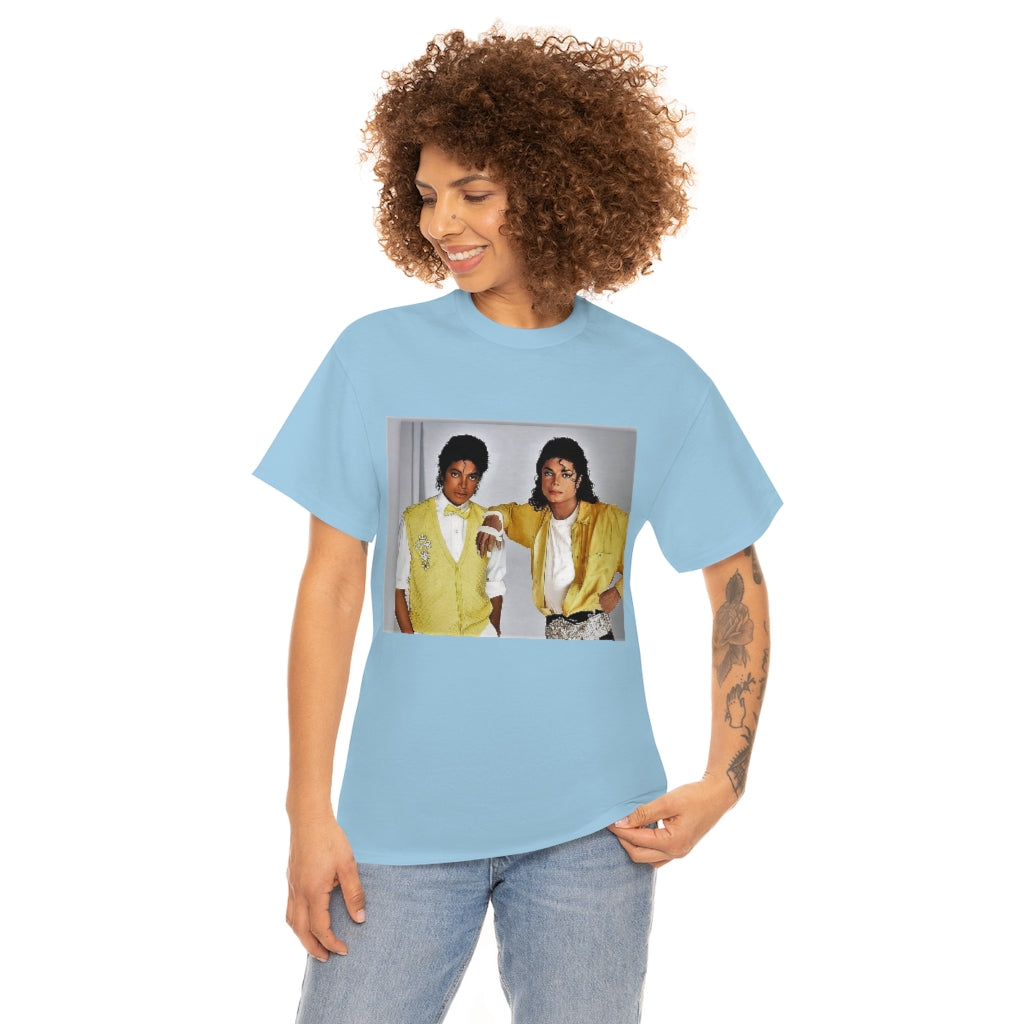 Michael meets MJ Unisex Heavy Cotton Tee