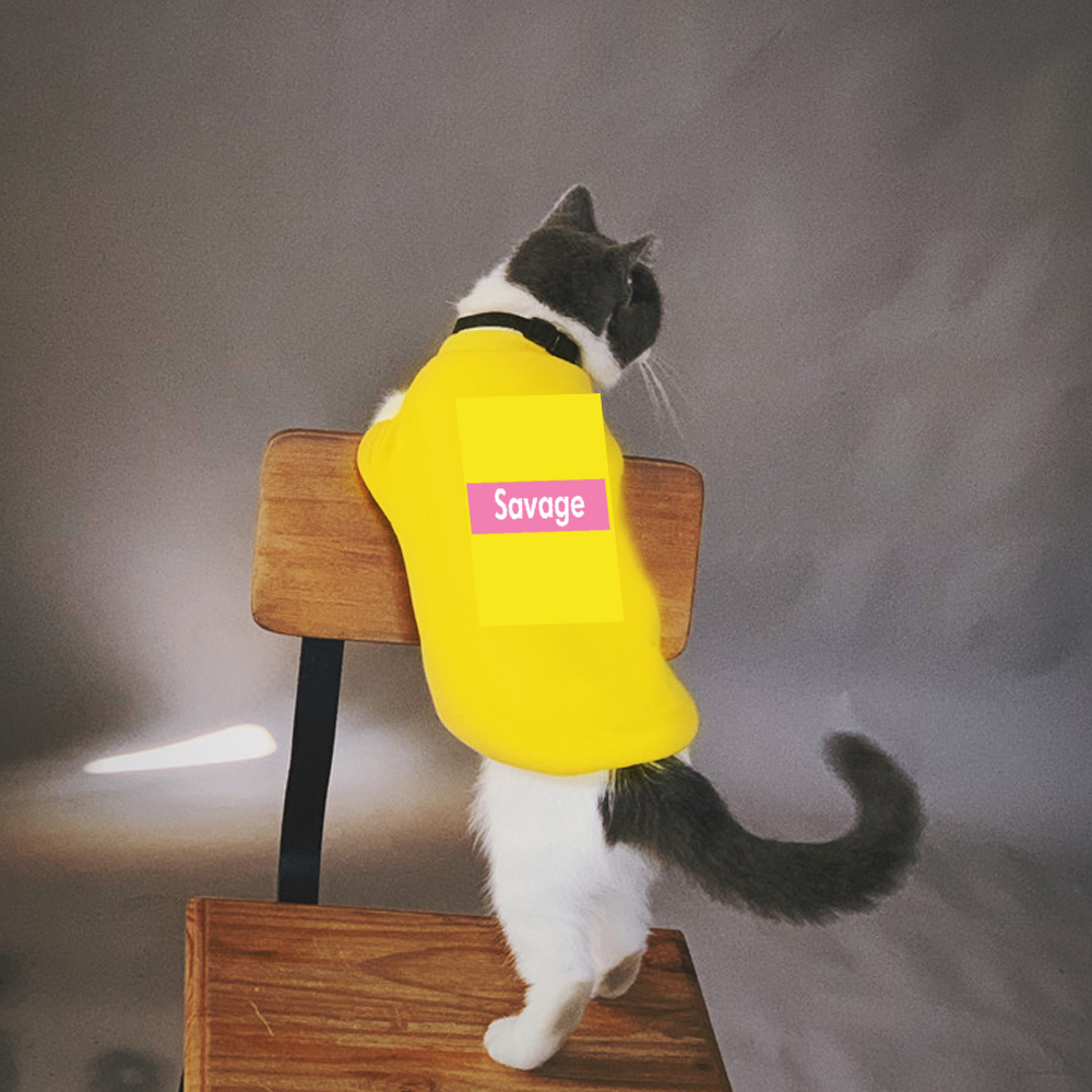 Lil Yellow Savage Pet Vest Dogs & Cats