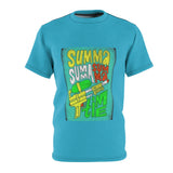 SUMMA TIME (BABY BLUE) ..  All Over Tee