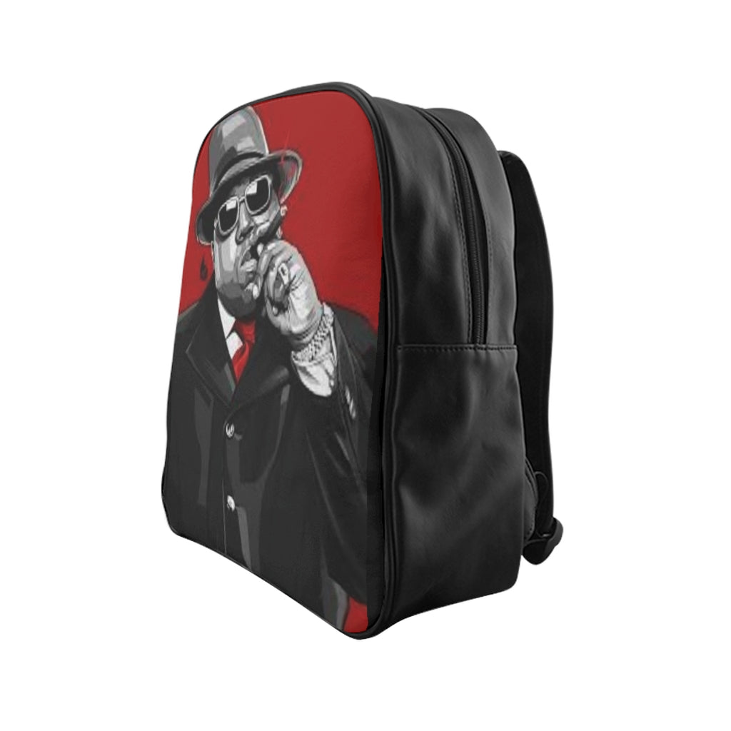 Frank White the Leather School Backpack