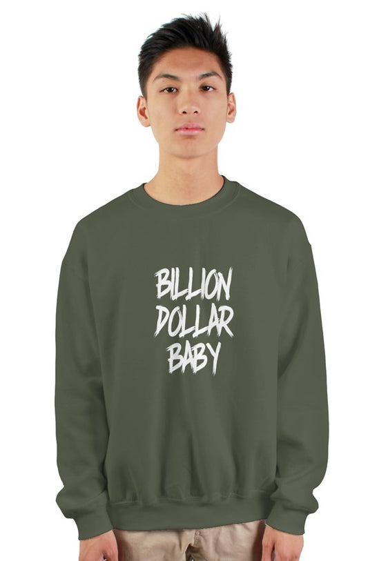 BILLION DOLLAR BABY GREEN crewneck sweatshirt