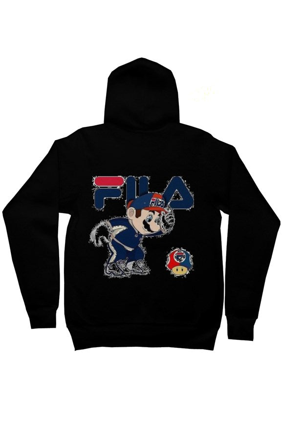 Filly Mario Gildan zip Hoodie