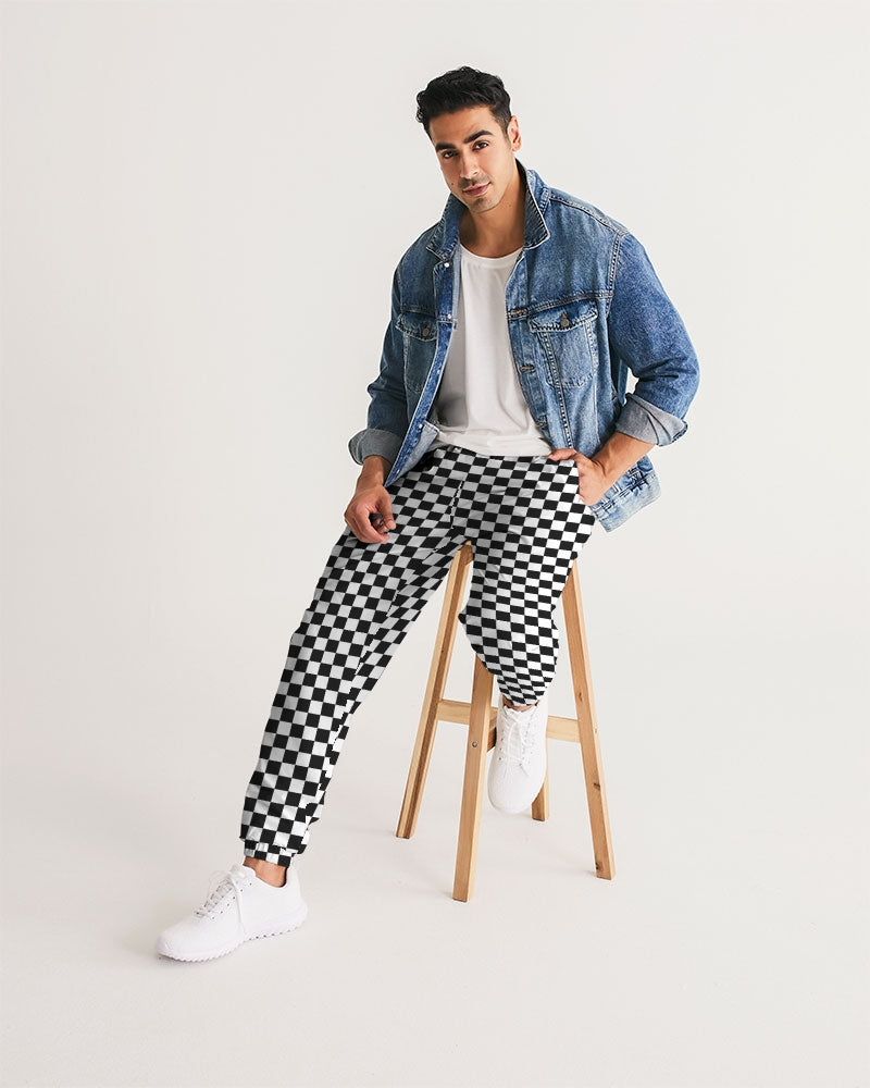 Checkerboard Men's Track Pants