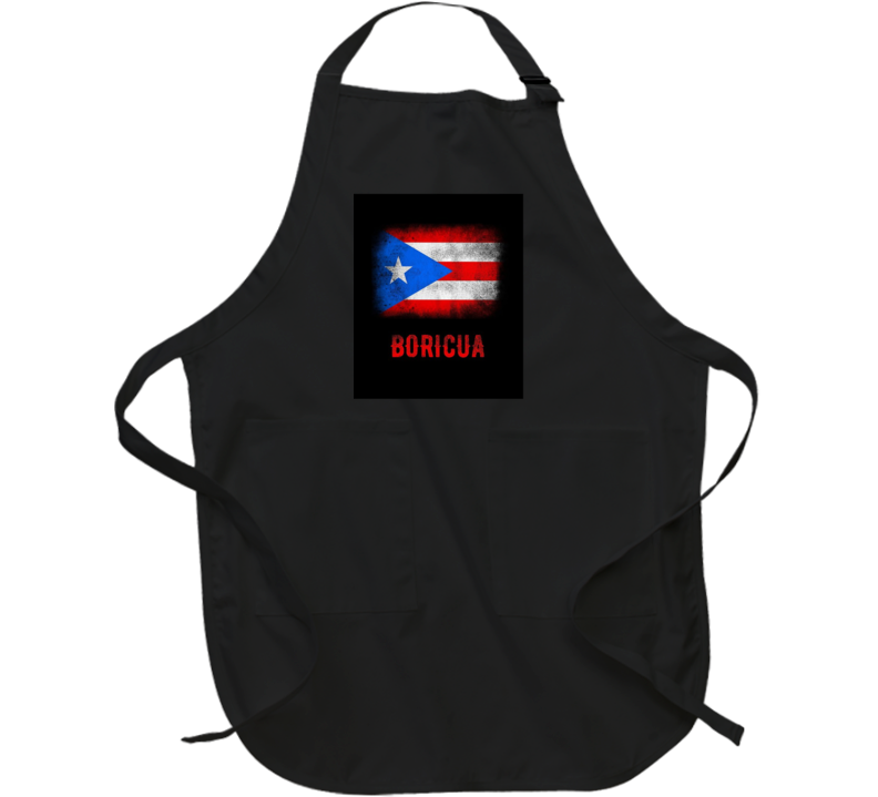 Boricua Graphic Tshirt and Apron