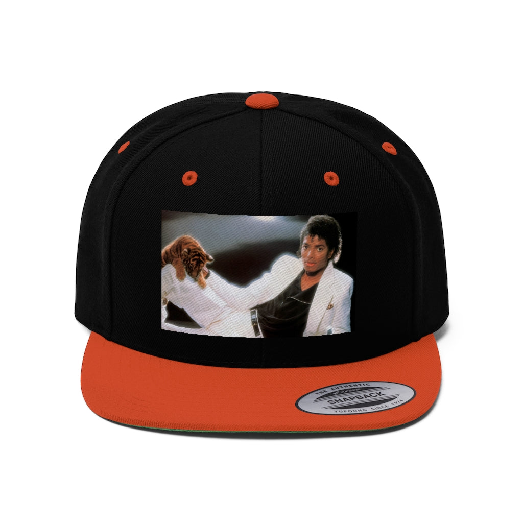 TIGER AND A KING SNAPBACK Unisex Flat Bill Hat