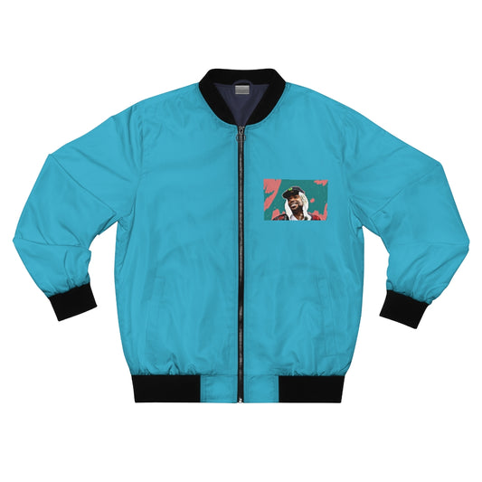 DREAMY BLUE MEF AOP Bomber Jacket