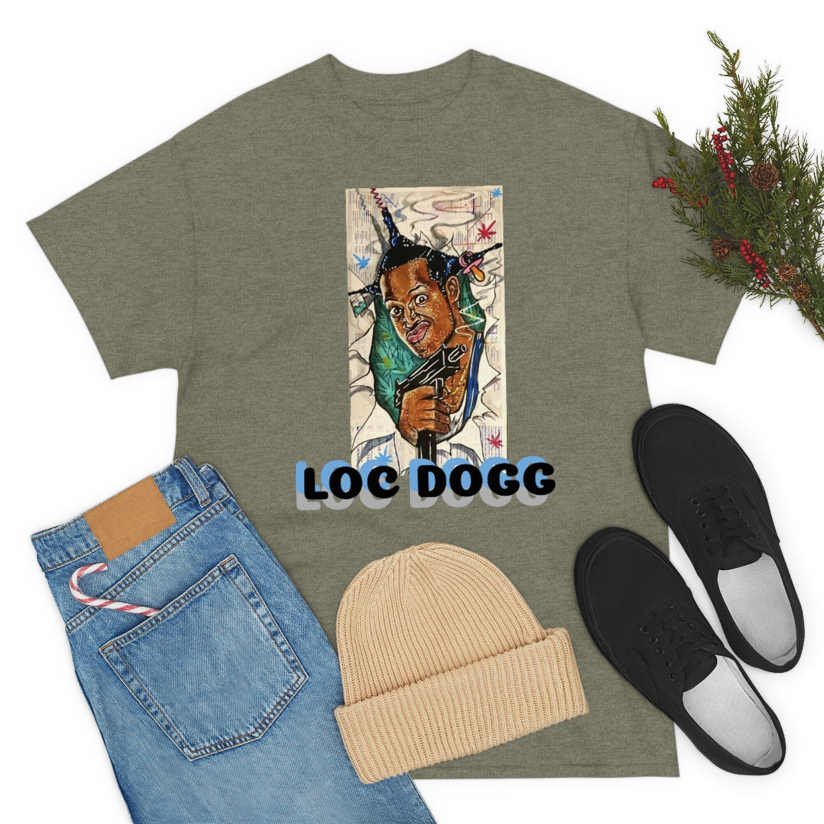 LOC DOGG Unisex Heavy Cotton Tee