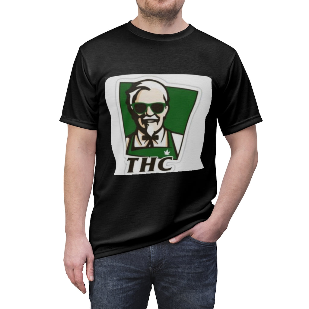 THE COLONEL (BLACK) ..  All Over Tee