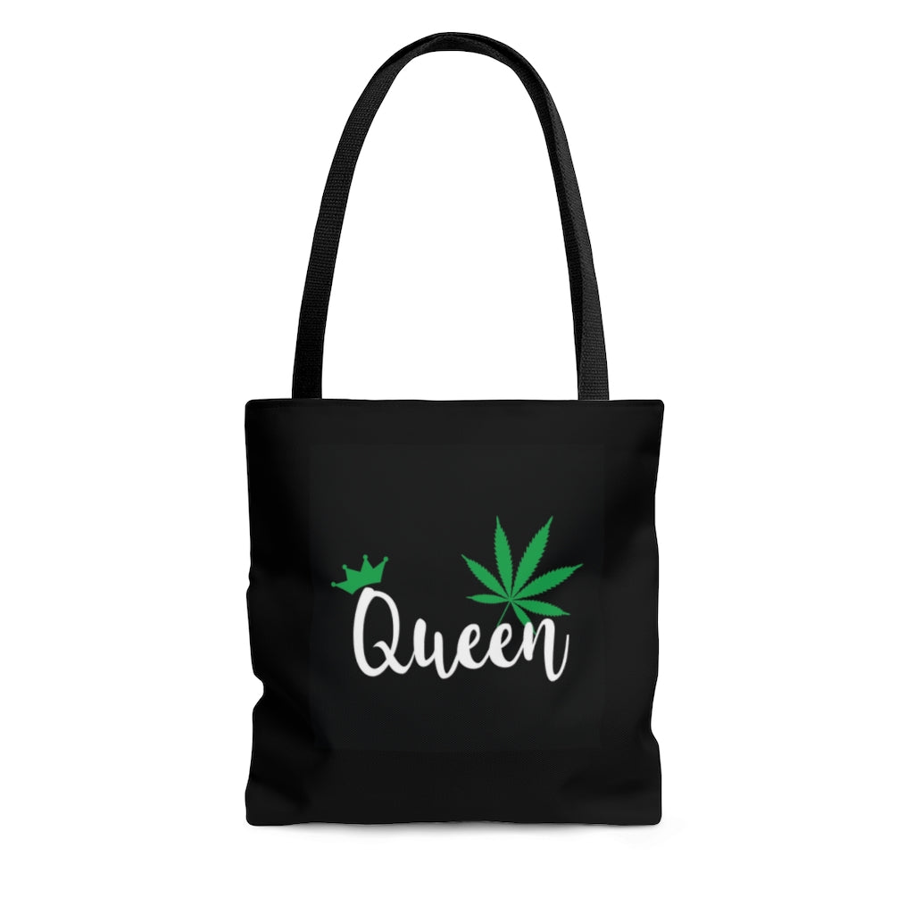 BUZZ QUEEN BABY BLACK AOP Tote Bag