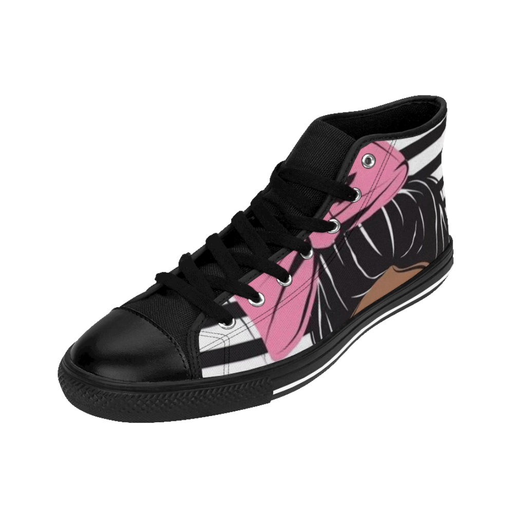 BOW TIED KICKS. . (black) High-top Sneakers