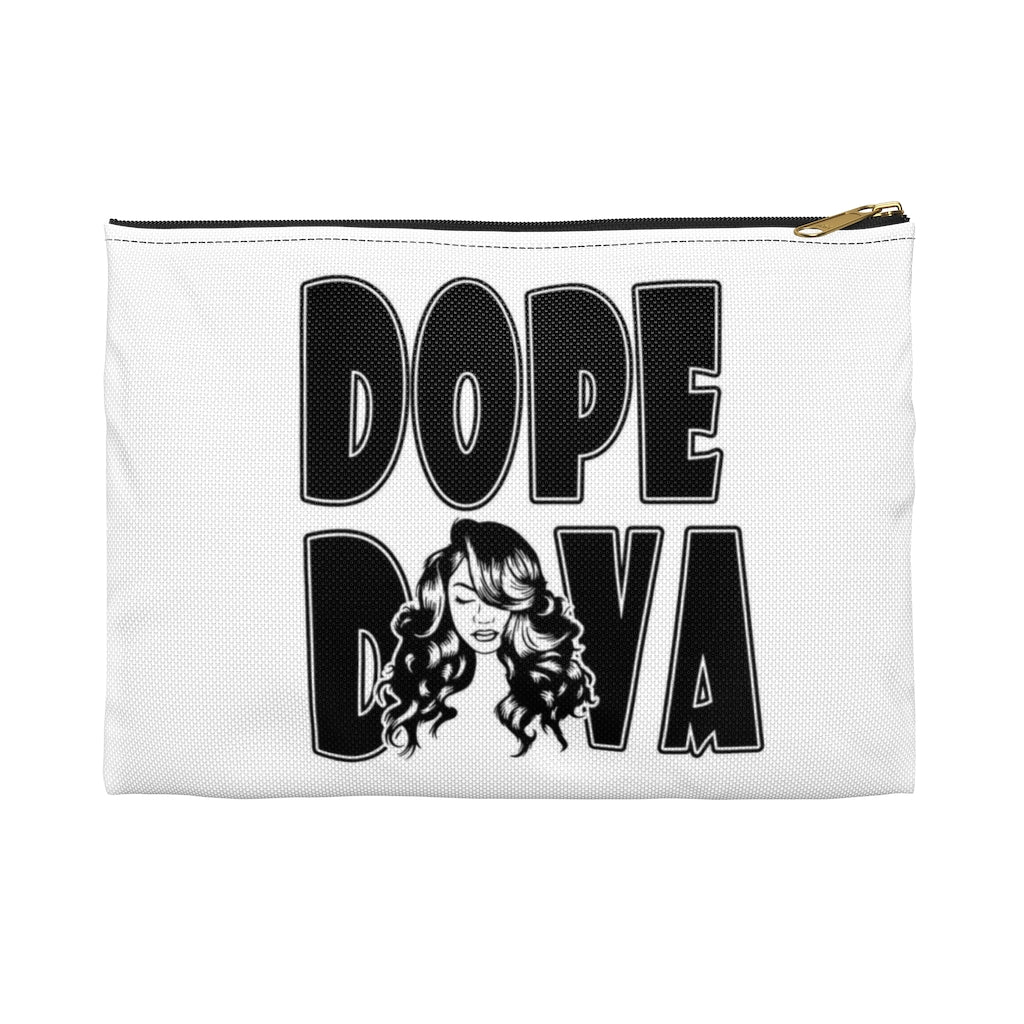 DOPE DIVA WHITE Accessory Pouch