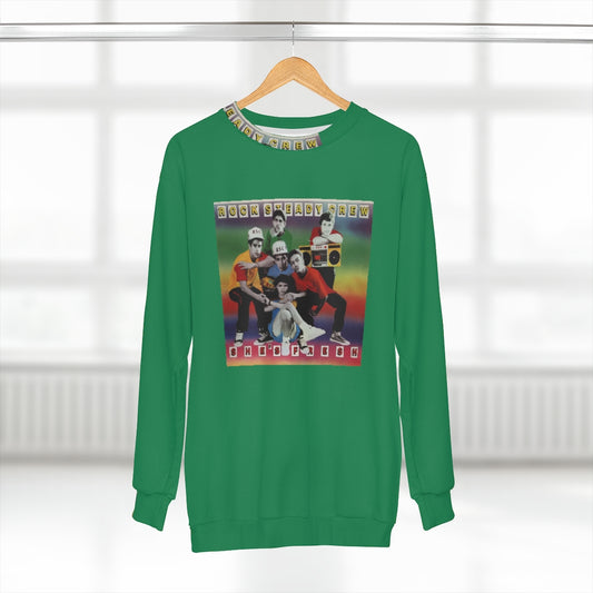 ROCK STEADY GREEN CLASSIC  ..  AOP Unisex Sweatshirt