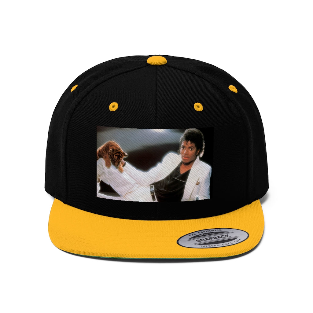 TIGER AND A KING SNAPBACK Unisex Flat Bill Hat