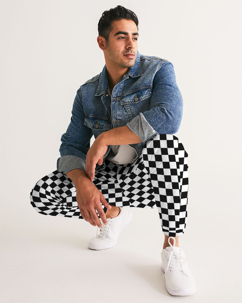 Checkerboard Men's Track Pants