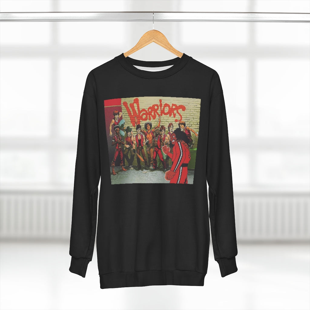 WARRIORZ (BLACK) AOP Unisex Sweatshirt