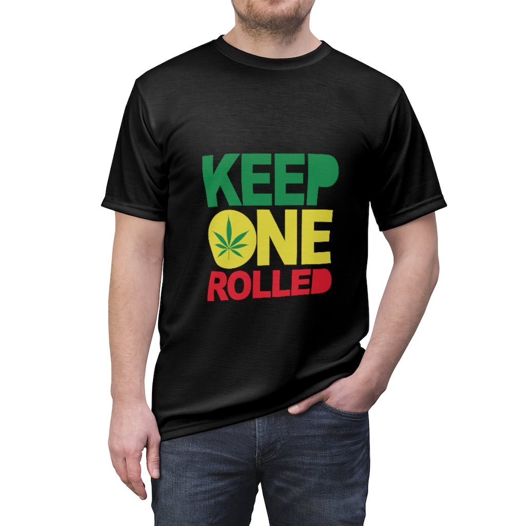 KEEP ONE ( BLACK ) ..  All Over Tee