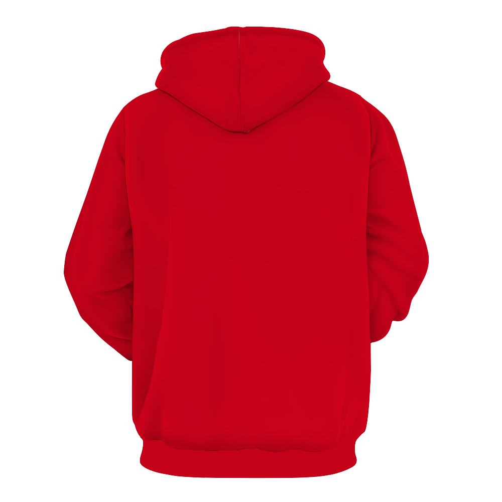 Niner Fan Hoodie All Over Print Sweatshirt with Pockets