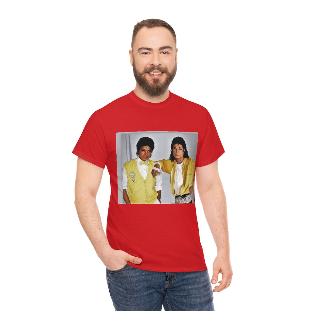 Michael meets MJ Unisex Heavy Cotton Tee