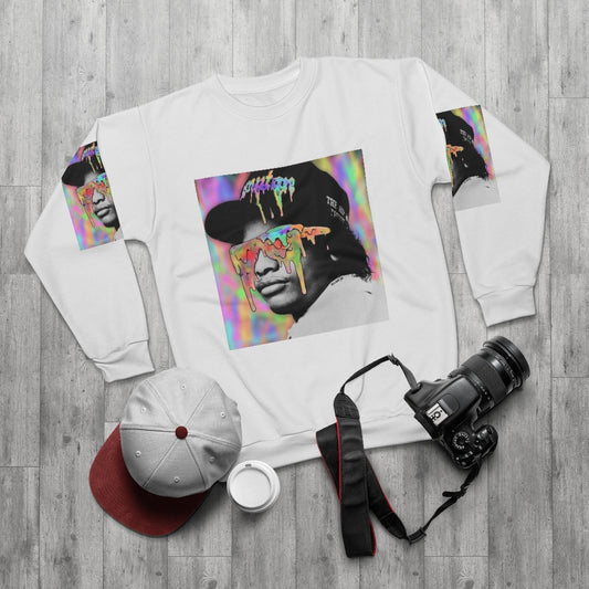 COLOR ME EAZY (WHITE) AOP Unisex Sweatshirt