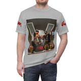 Red & Mef Concert Tee  ( BLACK ) ..  All Over Tee