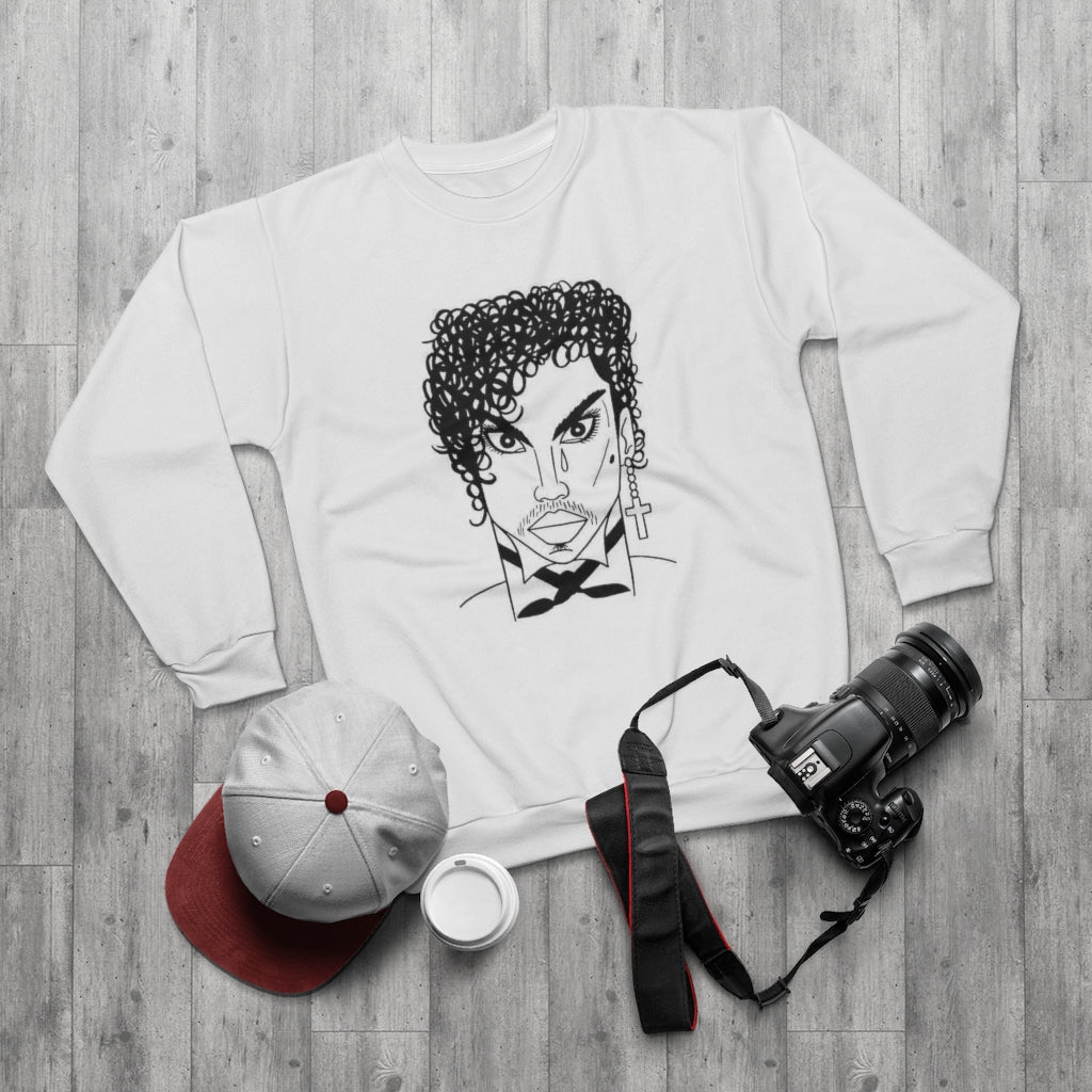 MR. ROGERS  (WHITE)  ..  AOP Unisex Sweatshirt