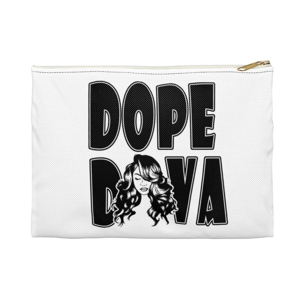 DOPE DIVA WHITE Accessory Pouch