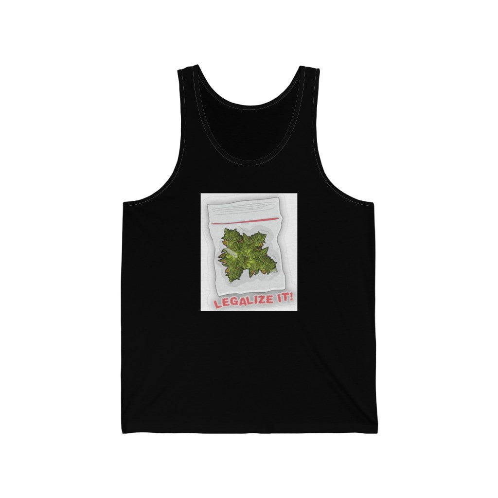 LEGALIZE IT.. Unisex Jersey Tank